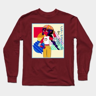 Yuri Marzipan the Oni - Cool Gal (original) Long Sleeve T-Shirt